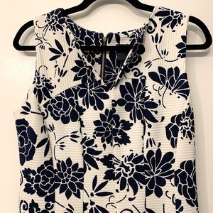 Floral fit and flare dress